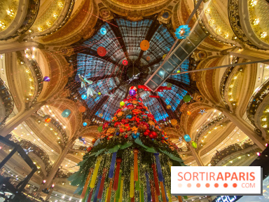 Photos : Les vitrines et sapin de Noël de Noël des Galeries Lafayette 2020