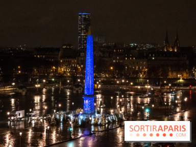 Photos : Illuminations et sapins de Noël Place de la Concorde