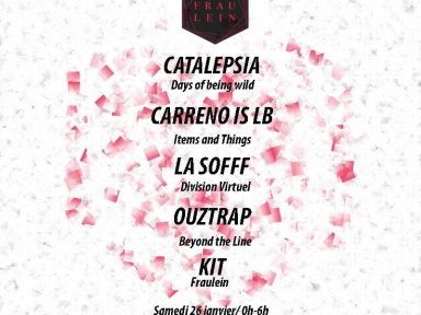 FRAULEIN with CATALEPSIA and CARRENO IS LB