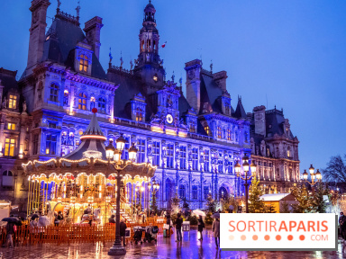 Photos : Village et illuminations de Noël de l'Hôtel de Ville 2020