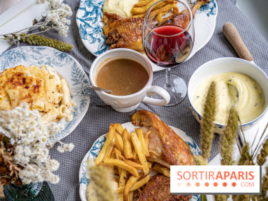 Menu volaille et truffe du Coq Rico, les photos