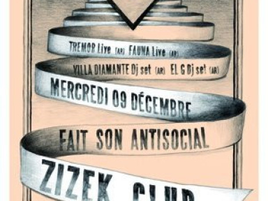 Zizek, Antisocial, Social Club, Soirée, Paris