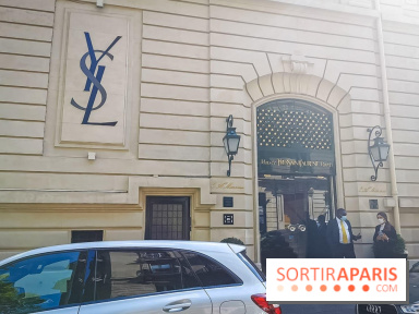 Exposition Yves Saint Laurent, les coulisses de la haute couture à Lyon, au musée Yves Saint Laurent