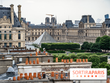 Visuel Paris, vue du Meurice suite Etoile - Louvre
