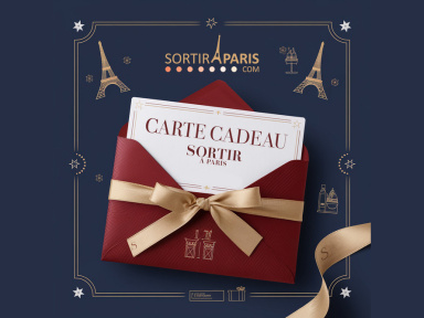 Pour un Noël inoubliable, offrez la Carte Cadeau Sortir à Paris !