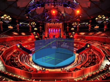 Paris Squash 2024 : les stars de la discipline s'affrontent au Cirque d'Hiver Bouglione