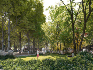 foret urbaine colonel Fabien