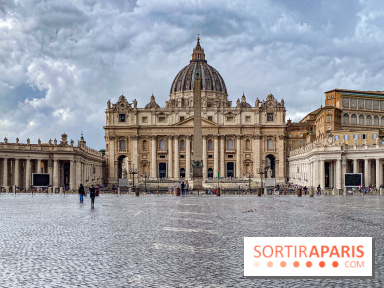 Visuel actualités - Pape Vatican place Saint Pierre