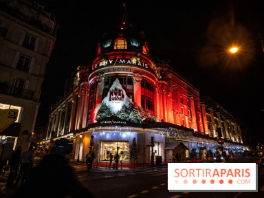 Inauguration des Vitrines de Noël du BHV 2021, les photos