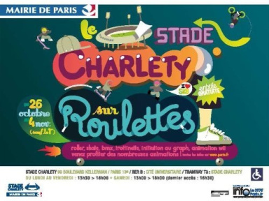 Charléty sur roulettes, Stade Charlety, Sports, Paris, Vacances