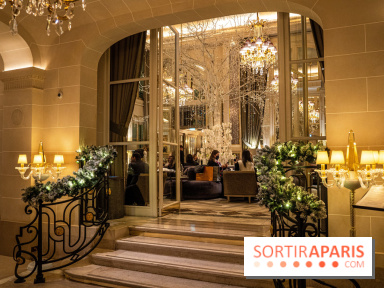 Le tea time de Noël du Crillon 