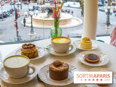 Café Kitsuné Louvre en mode salon de thé et pâtisserie