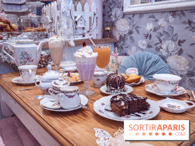 Le Jardin de Mademoiselle en mode Fête foraine sous la neige 