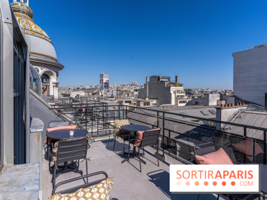 Bleu Coupole restaurant du Printemps 