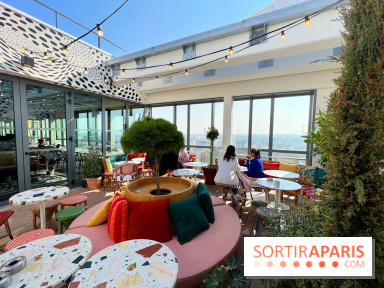 Restaurant-rooftop Mama Shelter La Défense.