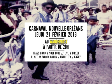 CARNAVAL NOUVELLE-ORLÉANS @ WANDERLUST