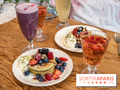 Le brunch du Jardin de Mademoiselle, les photos du menu