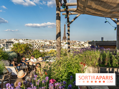 La terrasse en Rooftop du Brach, le bar perché dans un jardin potager -  A7C7744