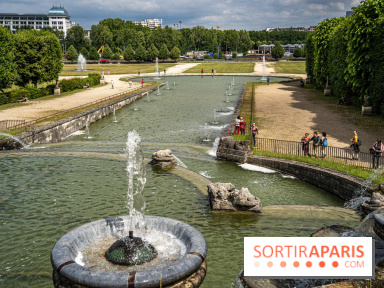 Jeux d'eau au Domaine National de Saint-Cloud