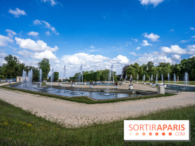 Jeux d'eau au Domaine National de Saint-Cloud