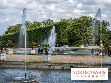 Jeux d'eau au Domaine National de Saint-Cloud