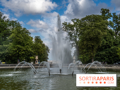 Jeux d'eau au Domaine National de Saint-Cloud