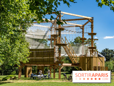 Accrocamp Créteil, les photos de l'accrobranche 