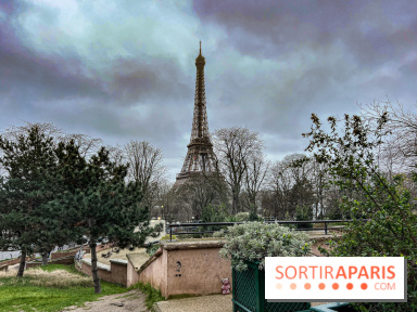 Visuels Paris - Tour Eiffel - mauvais temps - météo