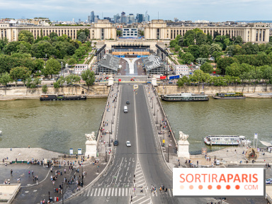 Visuels Paris -  parc des champions - Trocadéro - Jo