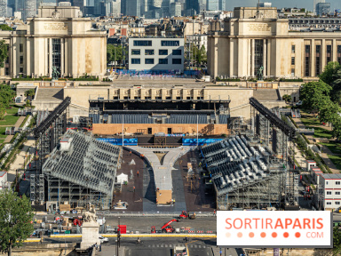 Visuels Paris -  parc des champions - Trocadéro - Jo