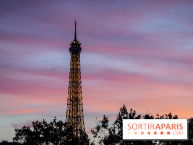 Visuels Paris - Tour Eiffel - Coucher de soleil
