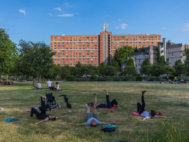 Parc des cormailles à Ivry