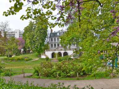 Le parc Josette et Maurice Audin, le jardin public d'un manoir du 19e siècle à Bagnolet (93)
