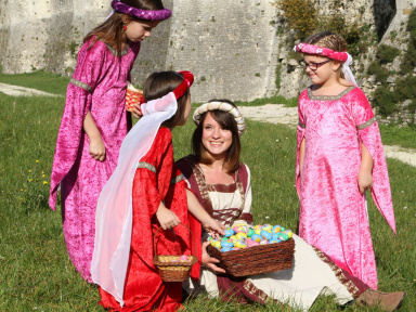 Chasse aux oeufs de Pâques Médiévale gratuite 2022 à Provins (77)