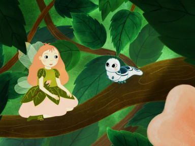 Rose petite fée des fleurs