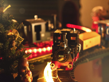 Train de Noël Rambolitrain