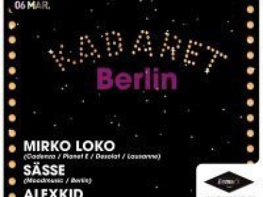 kabaret berlin
régine's mars 2010