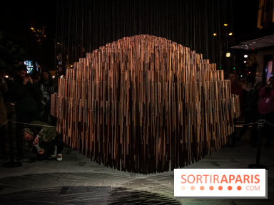 Nuit Blanche 2022 sur la place de la Samaritaine : Bing Bang, une sculpture hypnotisante et sonore