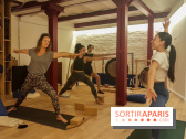 At Aûm, studio de yoga et espace de coworking dans le 20e