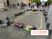 flamme soldat inconnu Arc de Triomphe