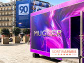 Mugler installe un pop up sensoriel et immersif avec des animations gratuites, à Paris