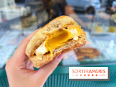 Maurice Sfez Café - Egg and cheese sandwich