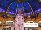 Le sapin de Noël des Galeries Lafayette 2024