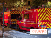 Simulation géante des pompiers de Paris sur les quais parisiens