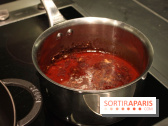 Cours de cuisine spécial Homard à l'Ecole Ducasse - : la réduction