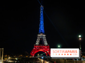 La Tour Eiffel en bleu blanc rouge ces 12 et 13 novembre 2025