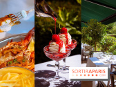 La terrasse-restaurant en jardin du Shangri-La Paris : Summer by La Bauhinia pour les beaux jours