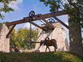 Dans les Hauts-de-Seine, ce treuil est l’un des derniers vestiges d’une ancienne carrière