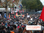 Manifestation pour l'emploi devant l'Assemblée Nationale à Paris ce samedi 23 janvier 2021