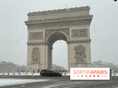 La Neige à Paris - Arc de Triomphe